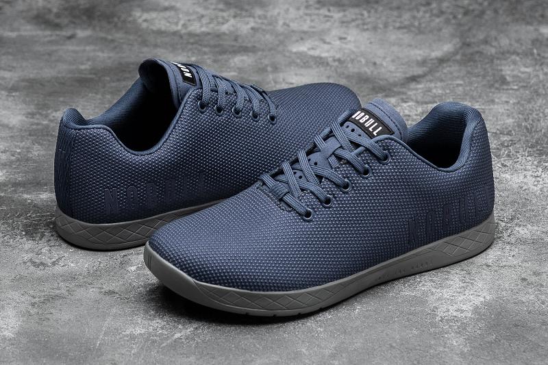 Navy Nobull Arctic Gum Men's Trainers | CA X1303Y